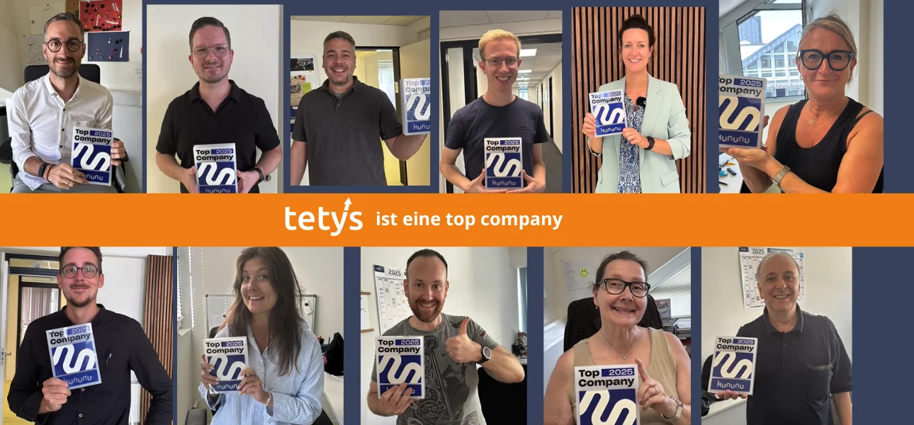 tetys freut sich über kununu top company award