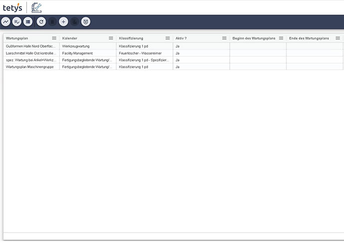 tetys Software: Wartung/Instandhaltung - Bild 2